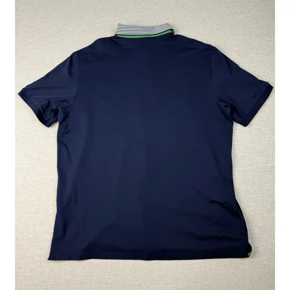 Polo Golf Ralph Lauren Pro Fit Polo Shirt Mens XXL Navy Green Performance Golf